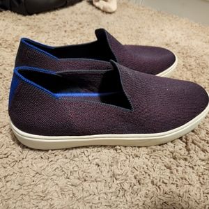 Rothys fig python sneaker